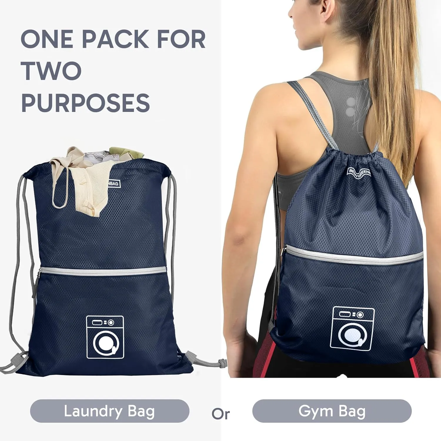 8 Set Expandable Compression Packing Cubes for Suitcases Travel Essentials Carry On Waterproof Storage Bag With Dry And Wet Separation Dark Blue