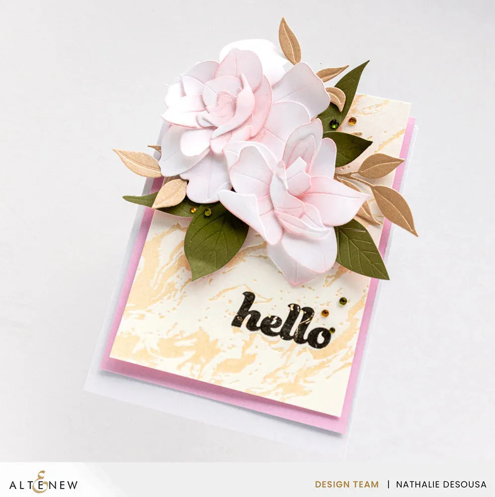 Altenew Essential Textures: Gilded Marble Press Plate