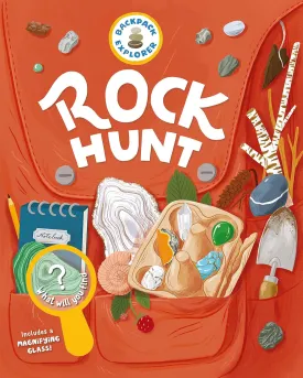 Backpack Explorer: Rock Hunt: What Will You Find? Hardcover  Sticker Book, February 28, 2023