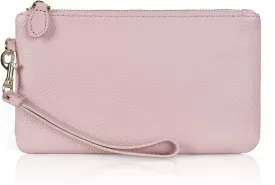befen Genuine Leather Wristlet Clutch RFID Blocking Bag Cell Phone Wallet Purse Wristlet Wallet Purses and Handbags for Women