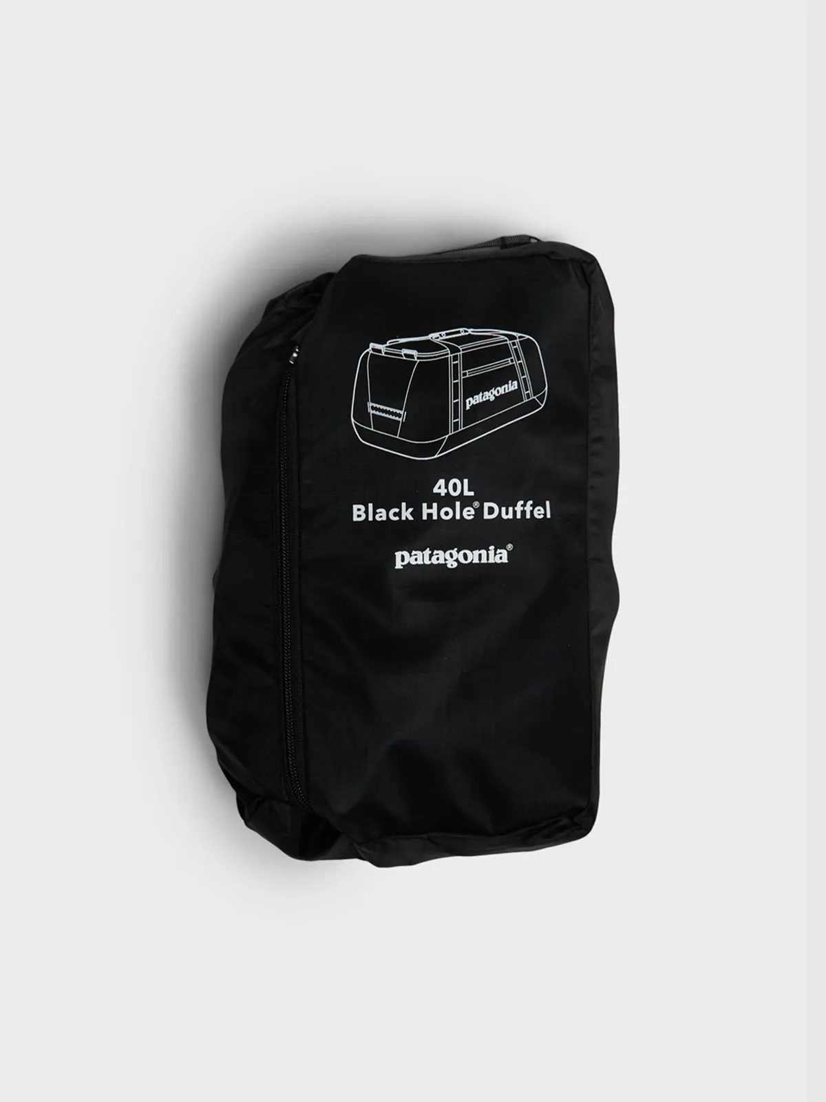 Black Hole Duffel 40L Bag in Black