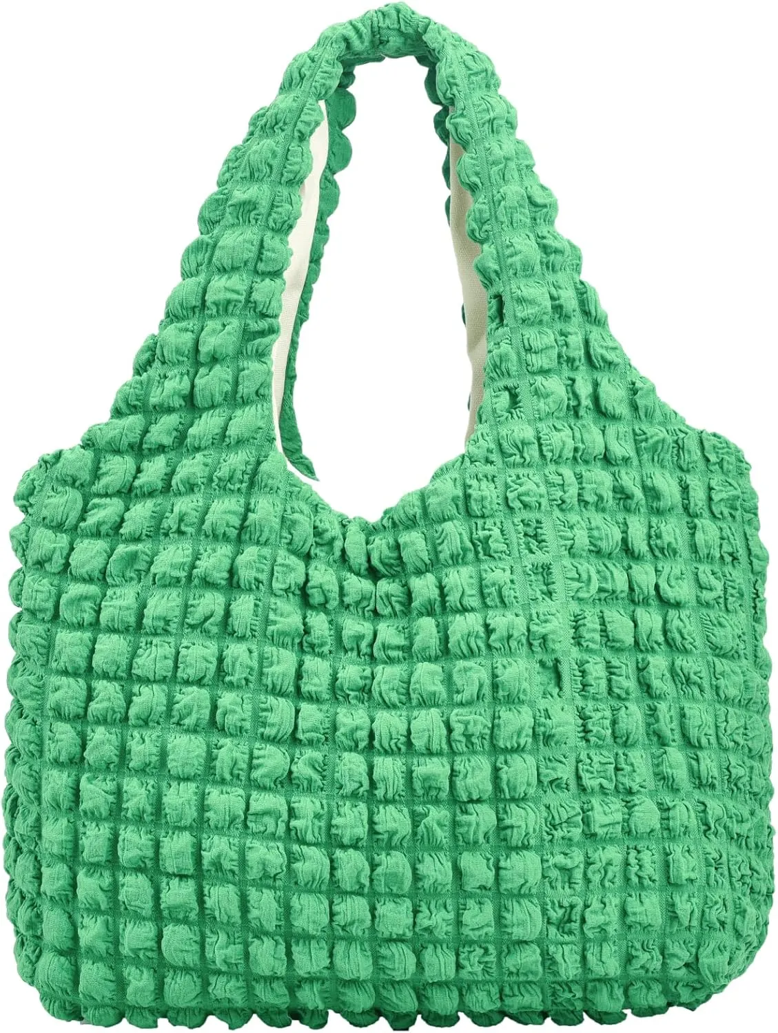 Bubble Large Shoulder Bags for Women Puff Tote Handbag and Purse Cloud Casual Shopping Travel Bag Lightweight
