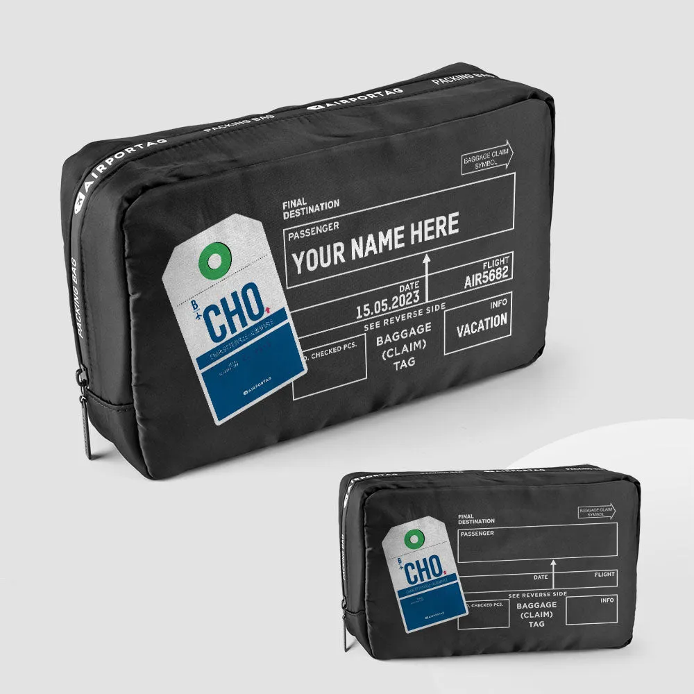 CHO - Packing Bag