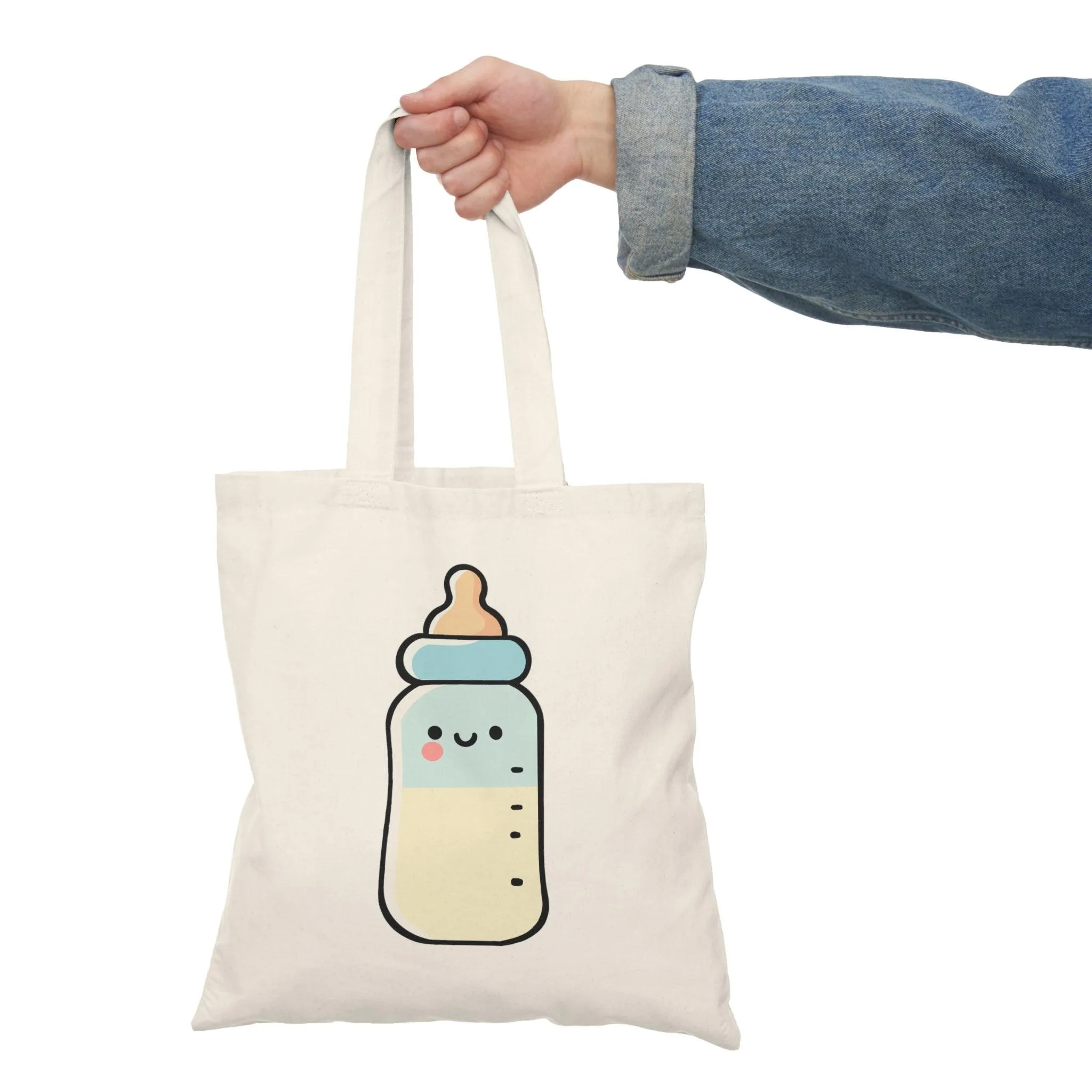 Cute Cartoon Bottle Tote Bag