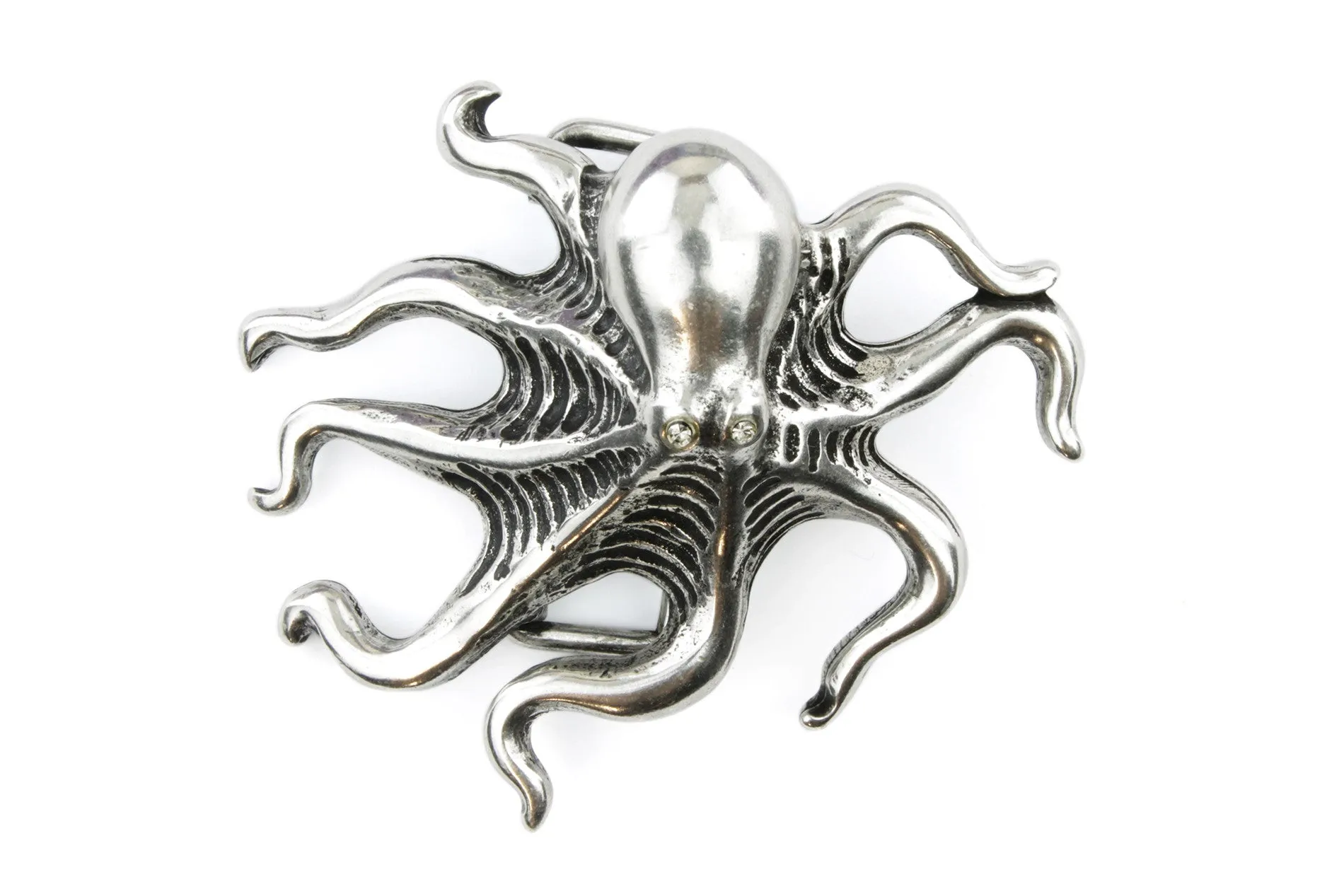 Cute Crystal Eyed Octopus Buckle 40mm