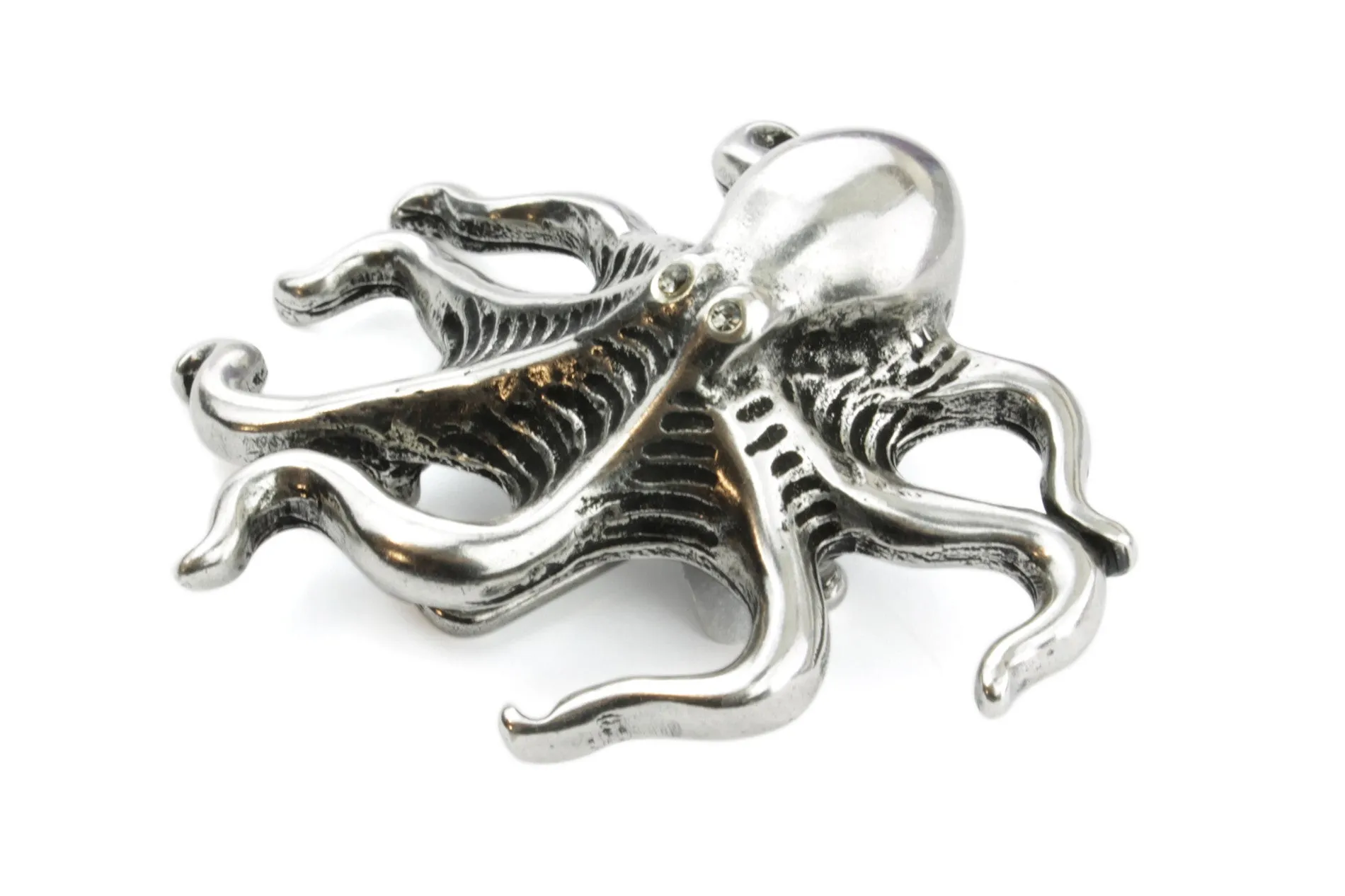 Cute Crystal Eyed Octopus Buckle 40mm