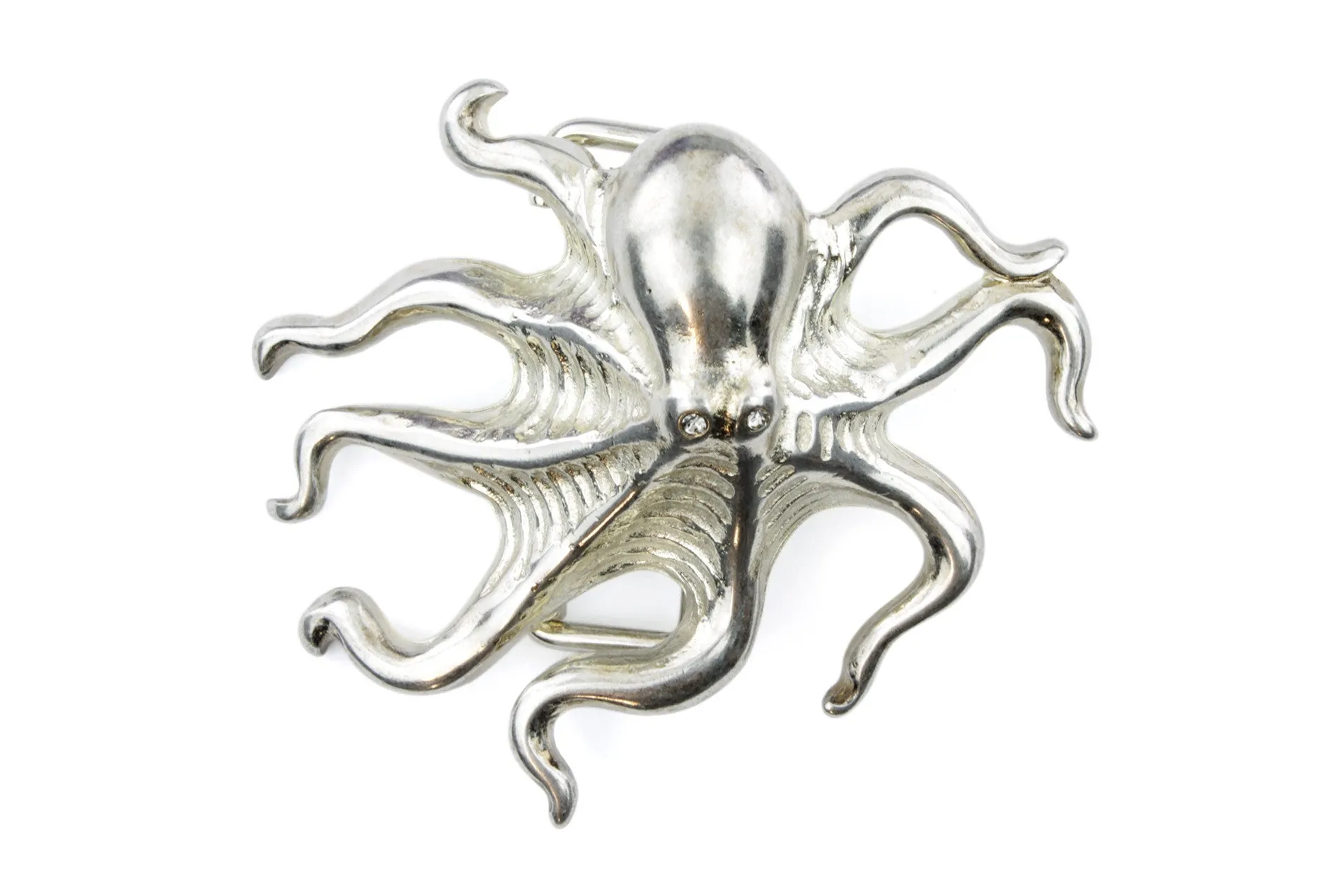 Cute Crystal Eyed Octopus Buckle 40mm