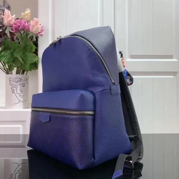 Discovery Monogram Leather Backpack Pm M30229 Blue 2019 Collection
