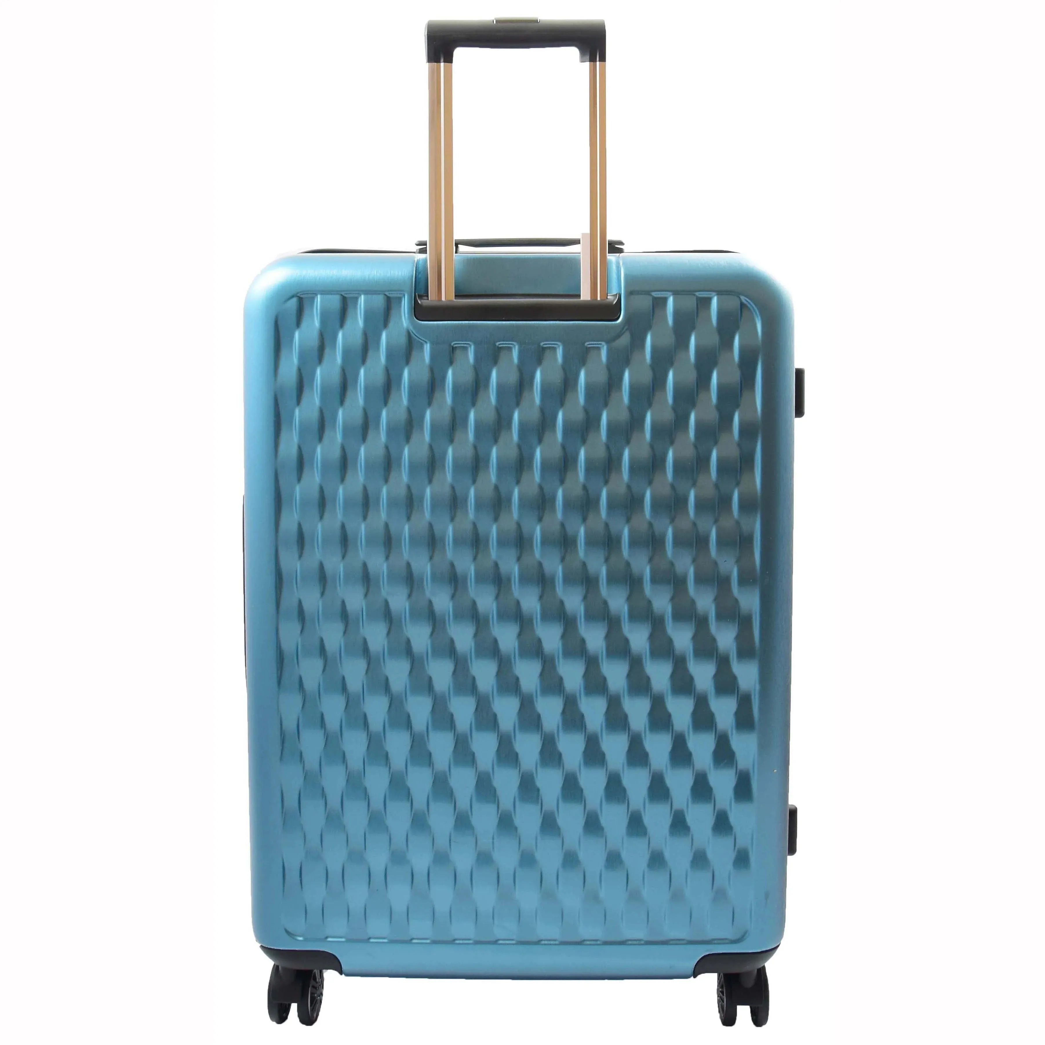 DR511 Travel Luggage 360 Spinner With 8 Wheels Blue