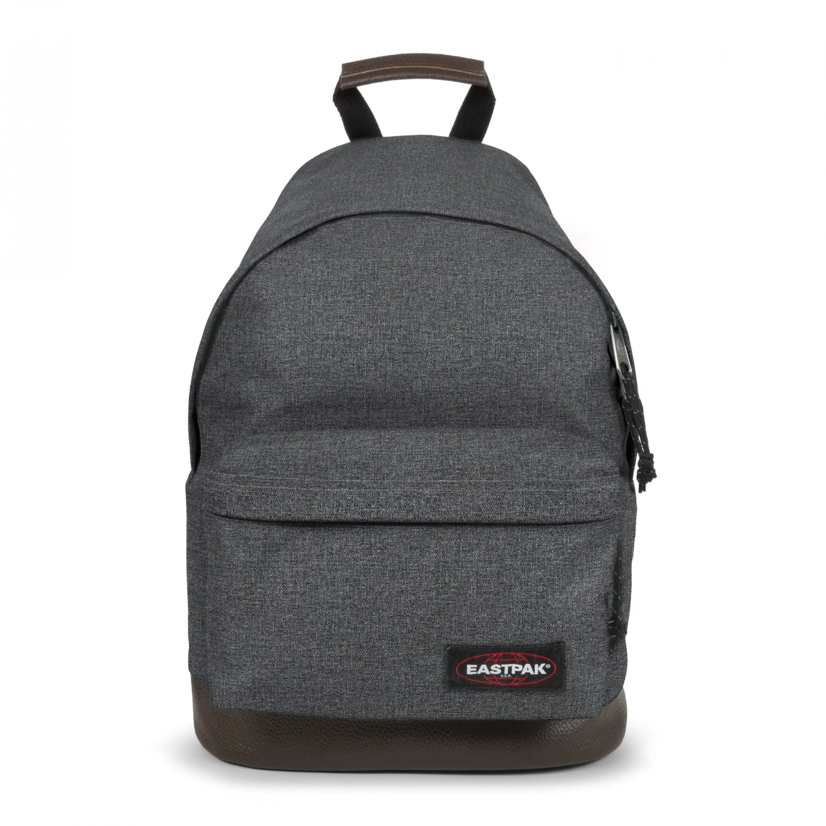 Eastpak Wyoming Black Denim Medium Backpack - EK00081177H
