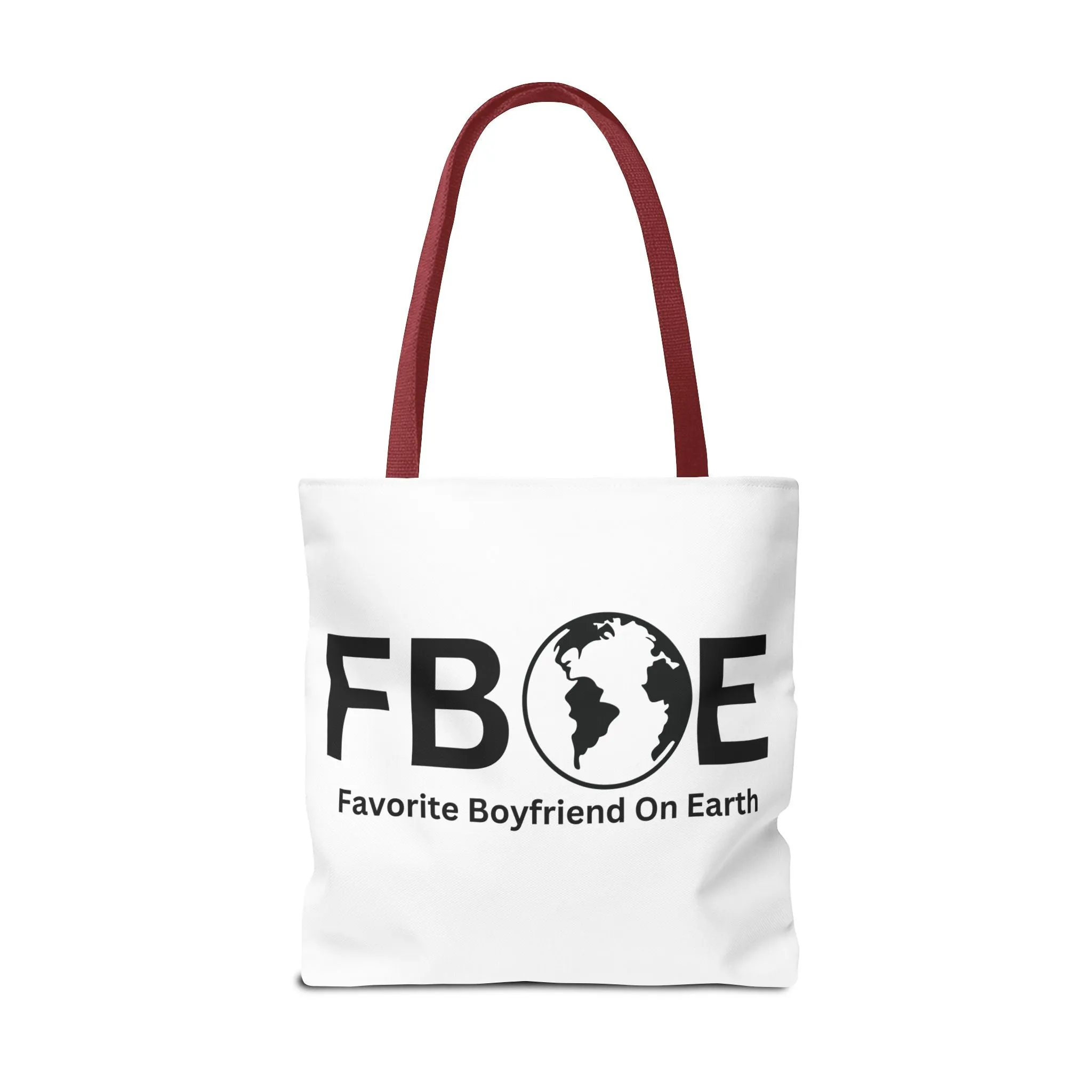 Favorite Boyfriend On Earth (FBOE) Tote Bag - Custom Printed Stylish and Functional Tote