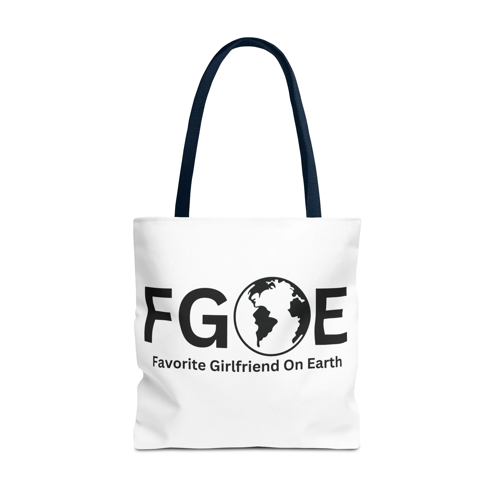Favorite Girlfriend On Earth (FGOE) Tote Bag - Custom Printed Stylish and Functional Tote