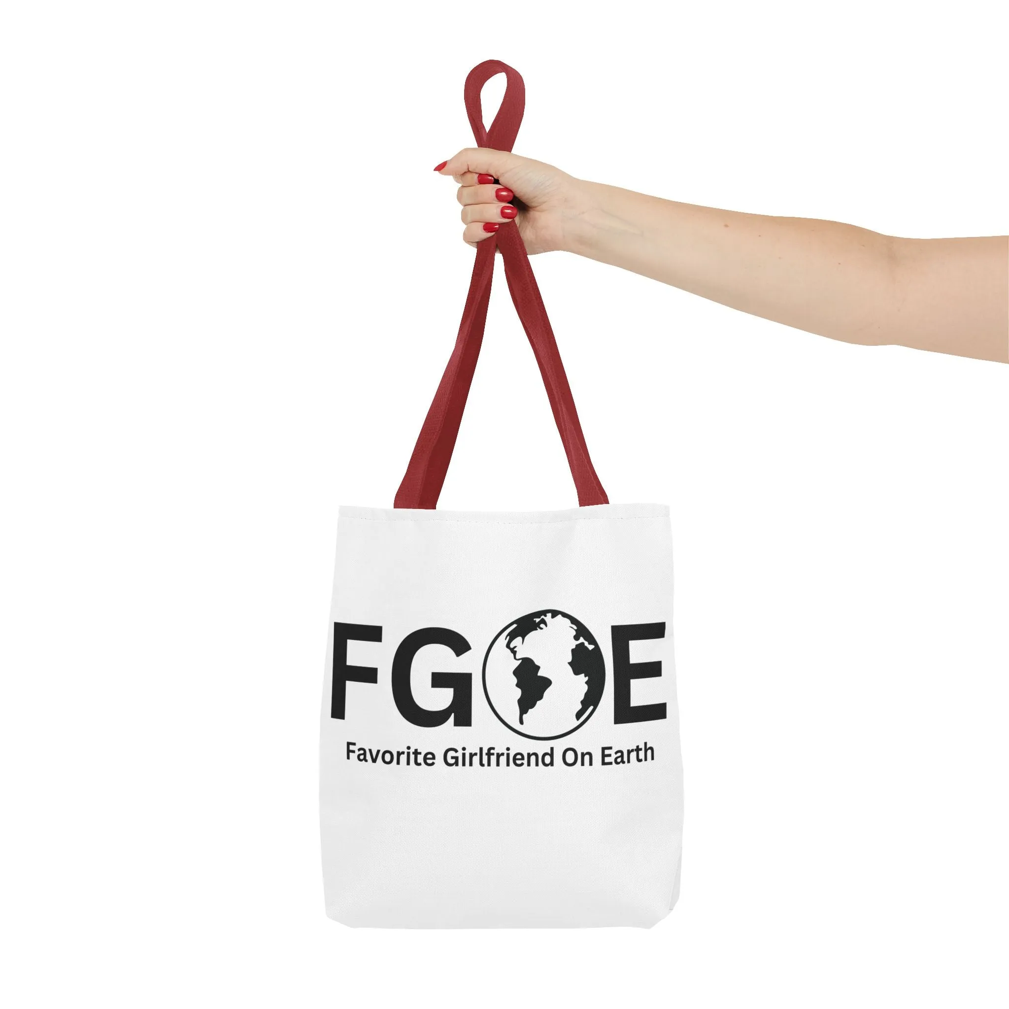 Favorite Girlfriend On Earth (FGOE) Tote Bag - Custom Printed Stylish and Functional Tote