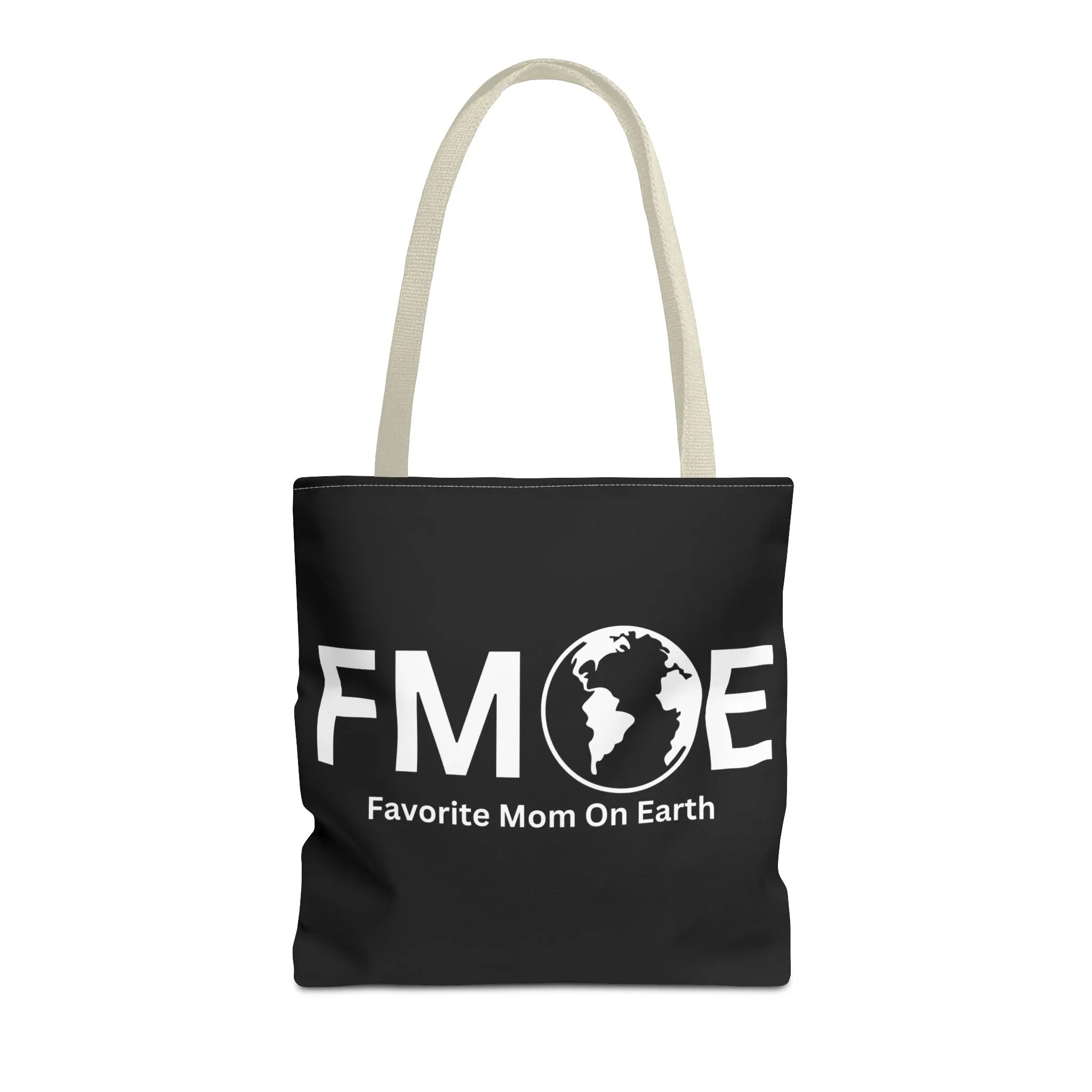 Favorite Mom On Earth (FMOE) Tote Bag- Custom Printed Stylish and Functional Tote