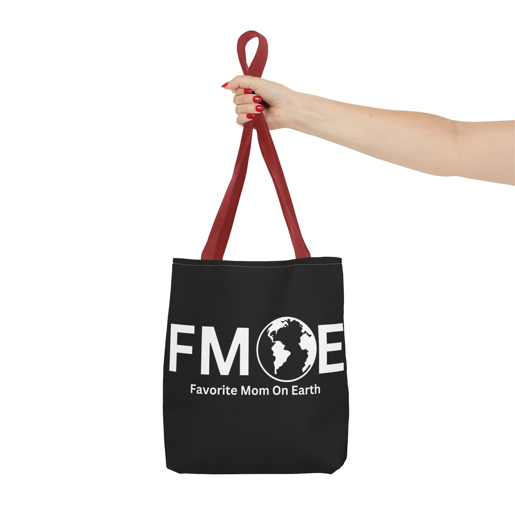 Favorite Mom On Earth (FMOE) Tote Bag- Custom Printed Stylish and Functional Tote