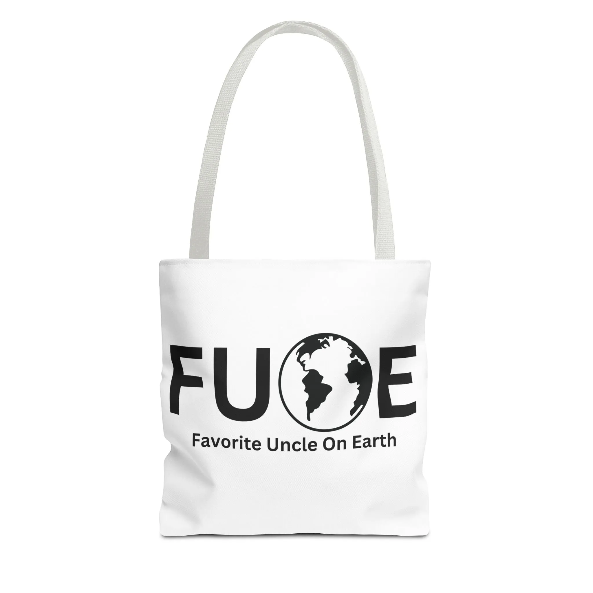 Favorite Uncle On Earth (FUOE) Tote Bag - Custom Printed Stylish and Functional Tote