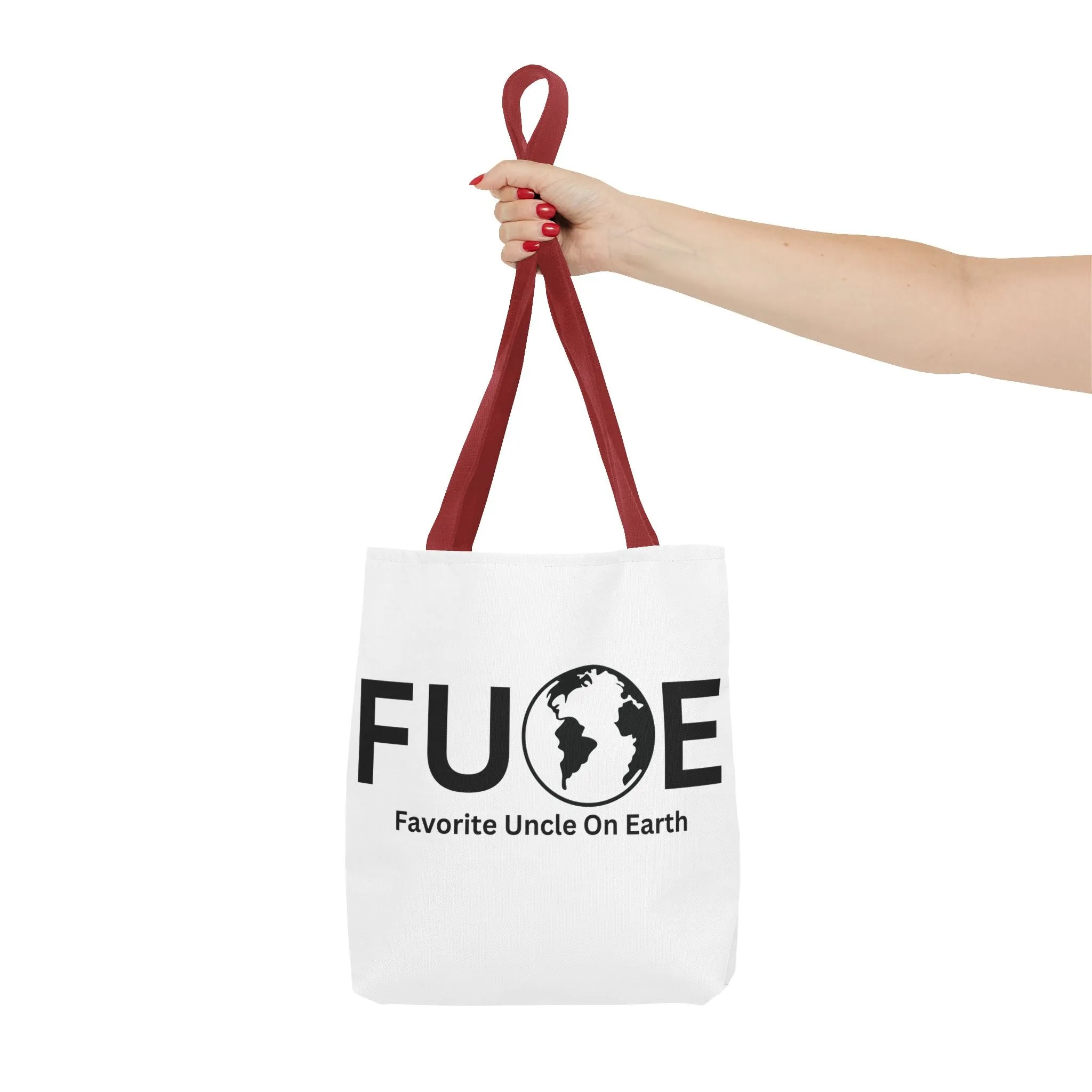 Favorite Uncle On Earth (FUOE) Tote Bag - Custom Printed Stylish and Functional Tote