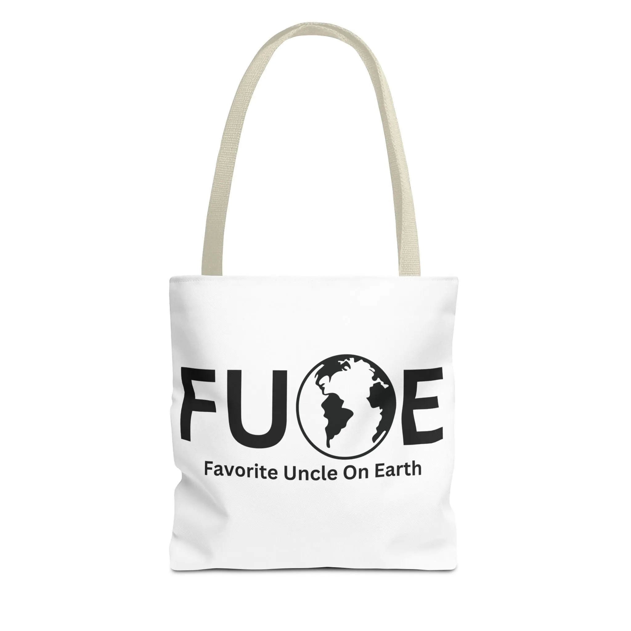 Favorite Uncle On Earth (FUOE) Tote Bag - Custom Printed Stylish and Functional Tote