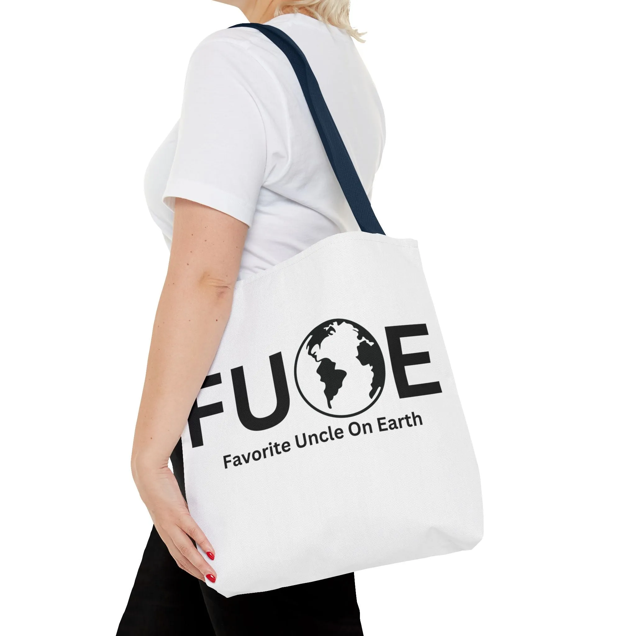 Favorite Uncle On Earth (FUOE) Tote Bag - Custom Printed Stylish and Functional Tote