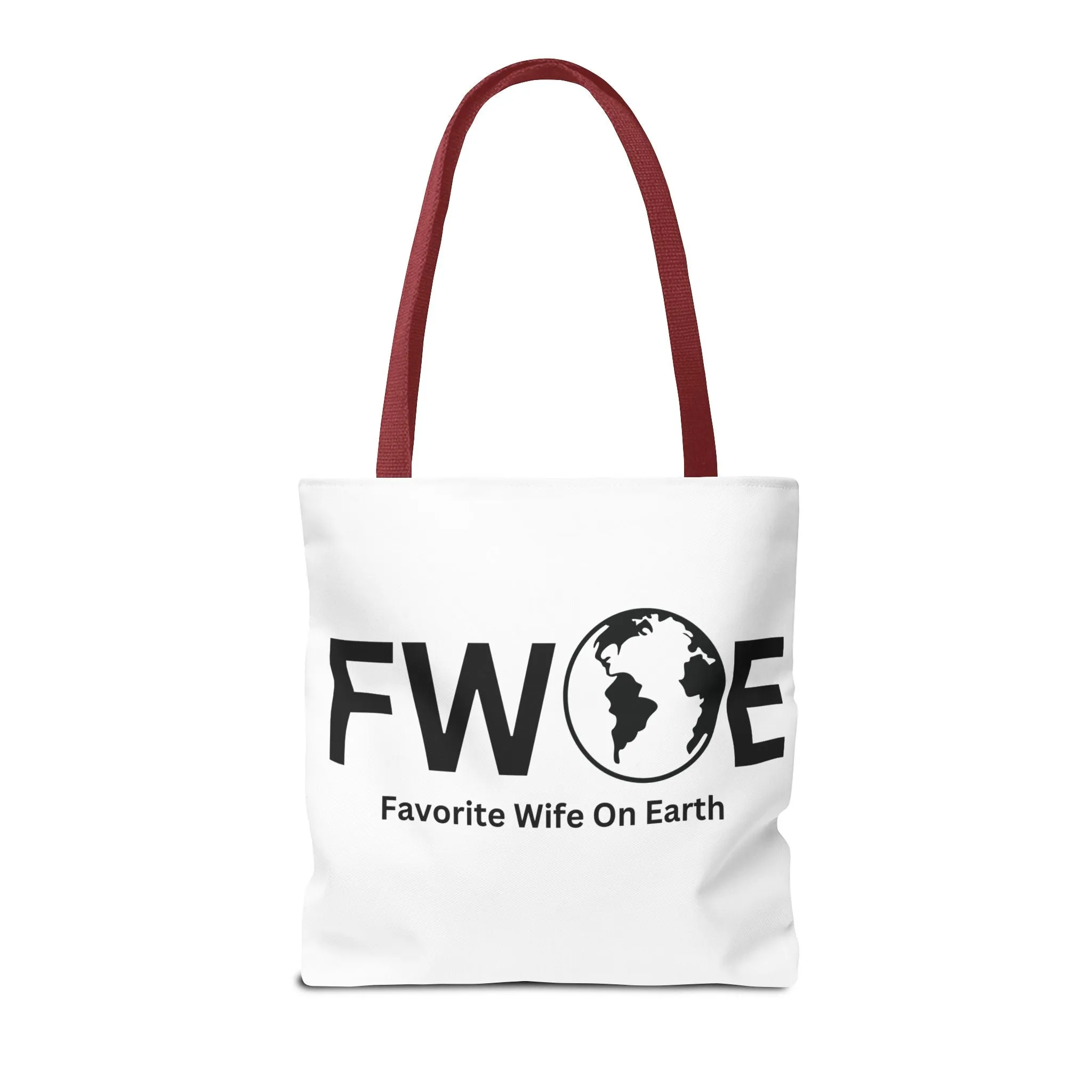 Favorite Wife On Earth (FWOE) Tote Bag - Custom Printed Stylish and Functional Tote