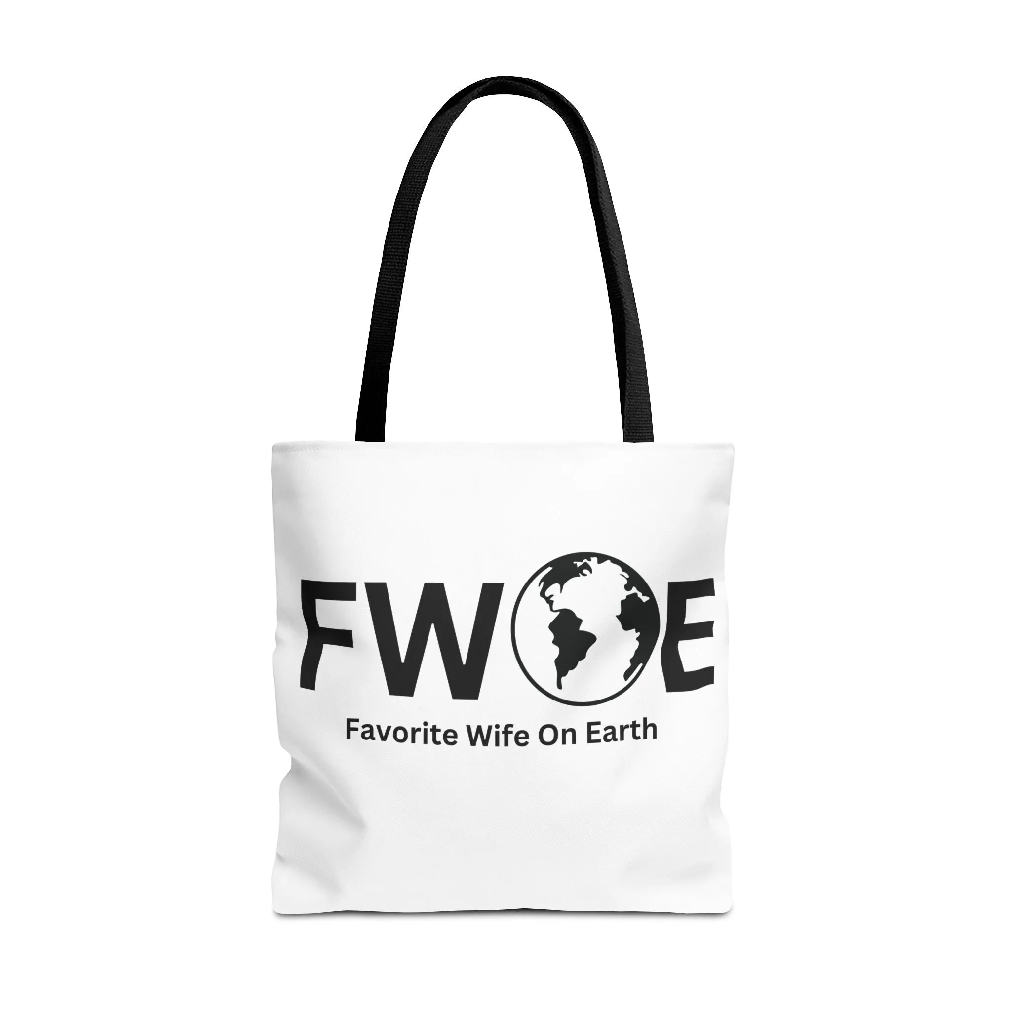 Favorite Wife On Earth (FWOE) Tote Bag - Custom Printed Stylish and Functional Tote