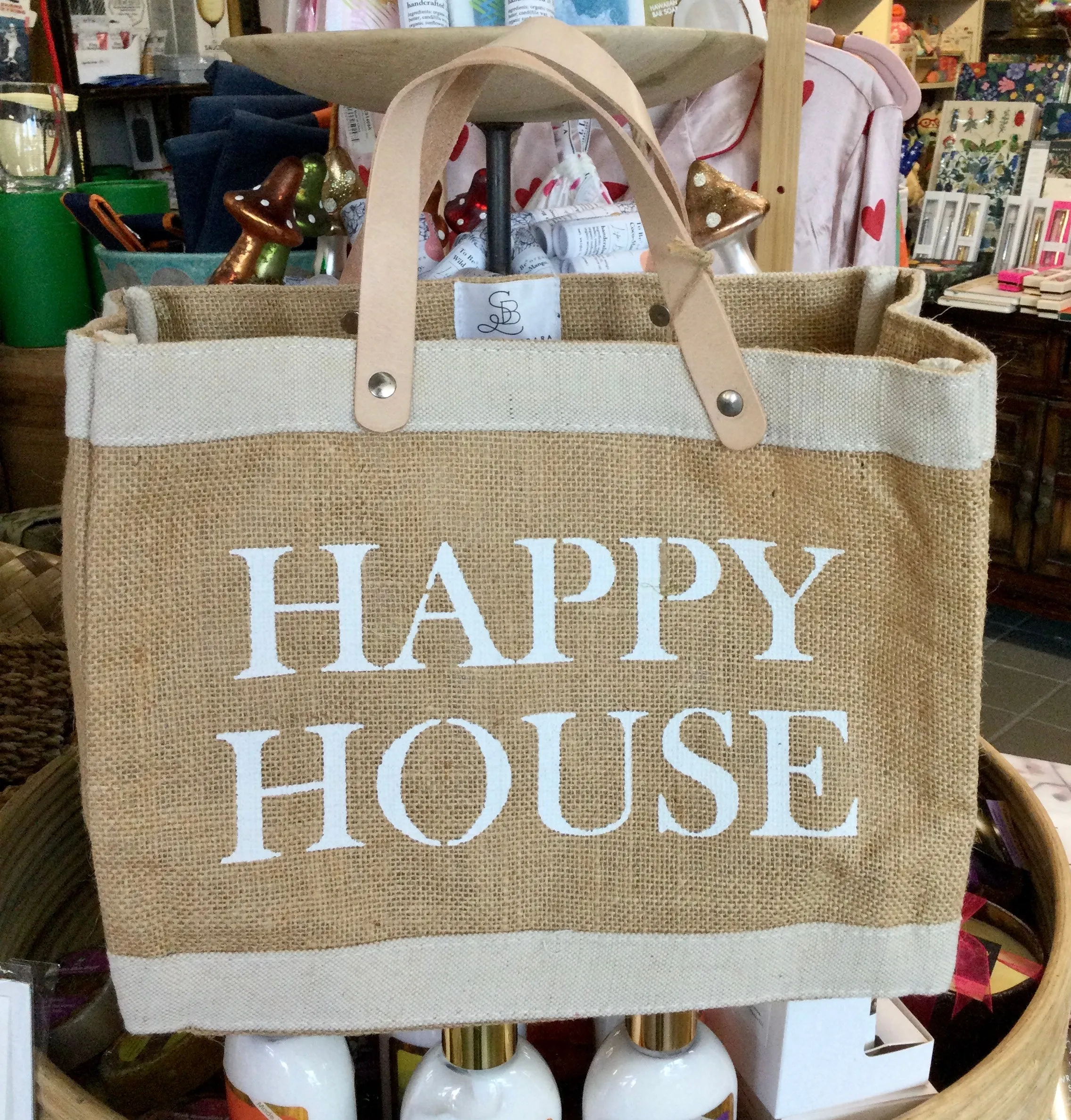 Happy House - Housewarming Tote - Delivery on Oahu Included