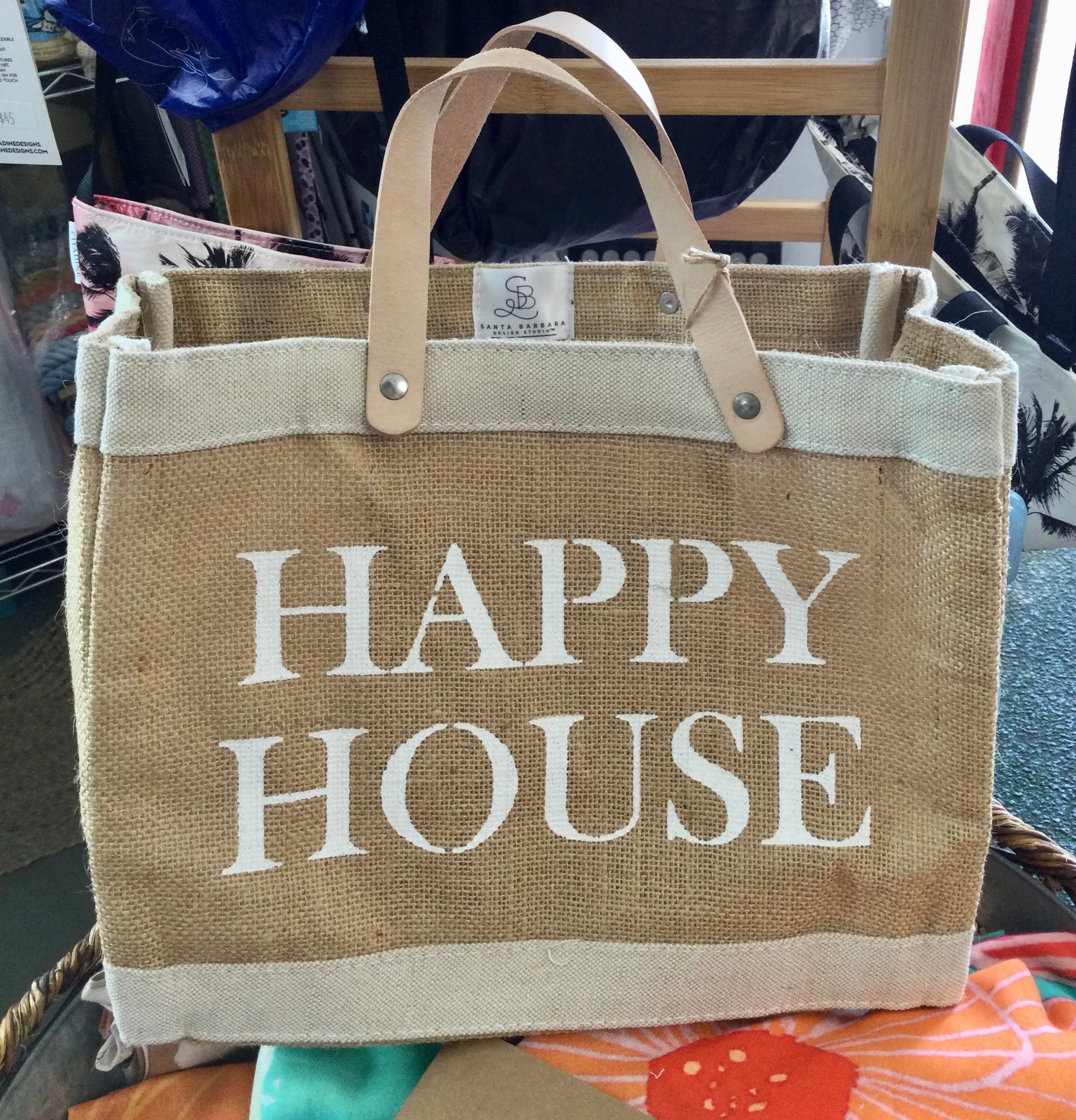 Happy House - Housewarming Tote - Delivery on Oahu Included