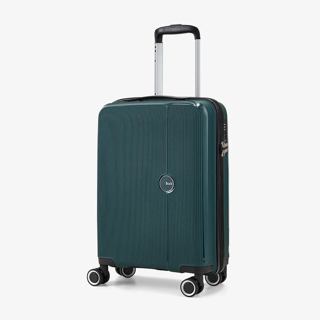Hudson Small Suitcase in Forest Green