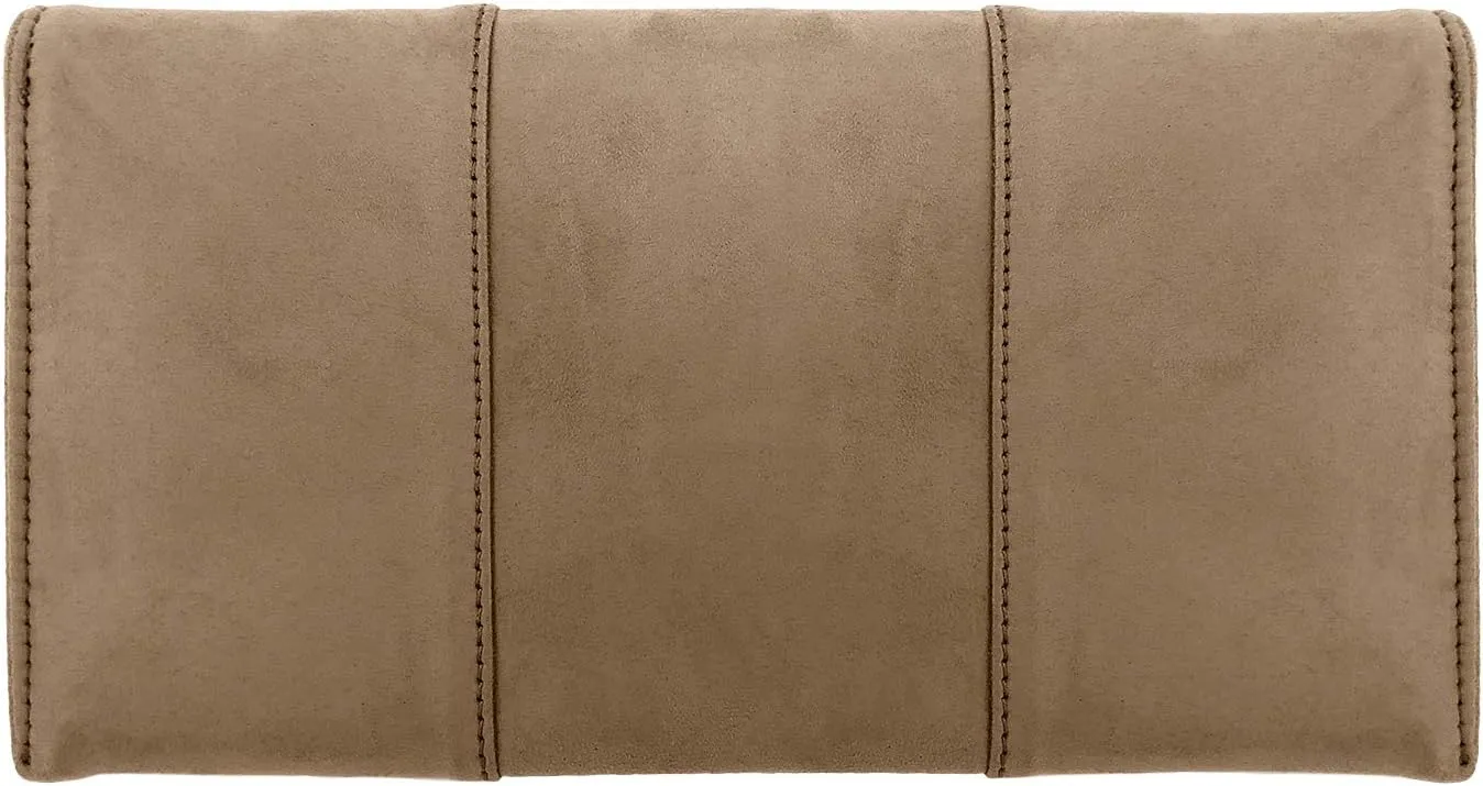 JNB Faux Microsuede Envelope Clutch