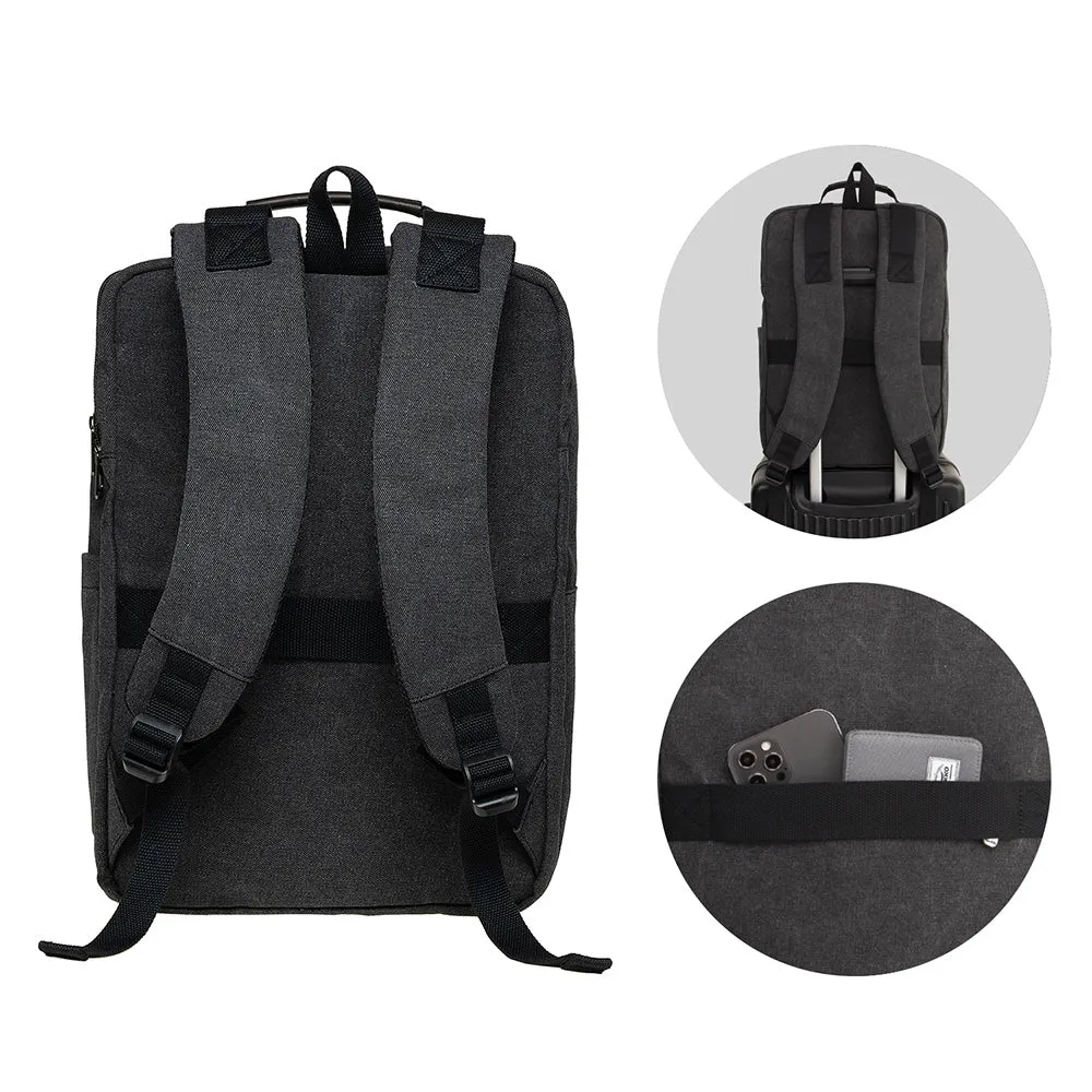 Large Travel Backpack Set -17.8L Multifunctional Backpack with 15.6-Inch Laptop Compartment, 26.6L Waterproof Carry-on Bag, Flight Approved