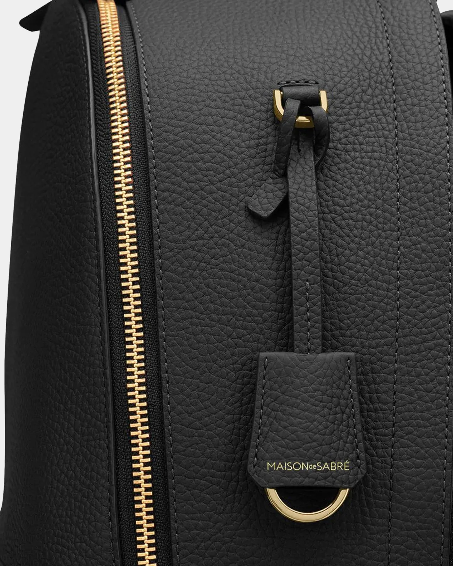 Maison De Sabre The Backpack Black Caviar