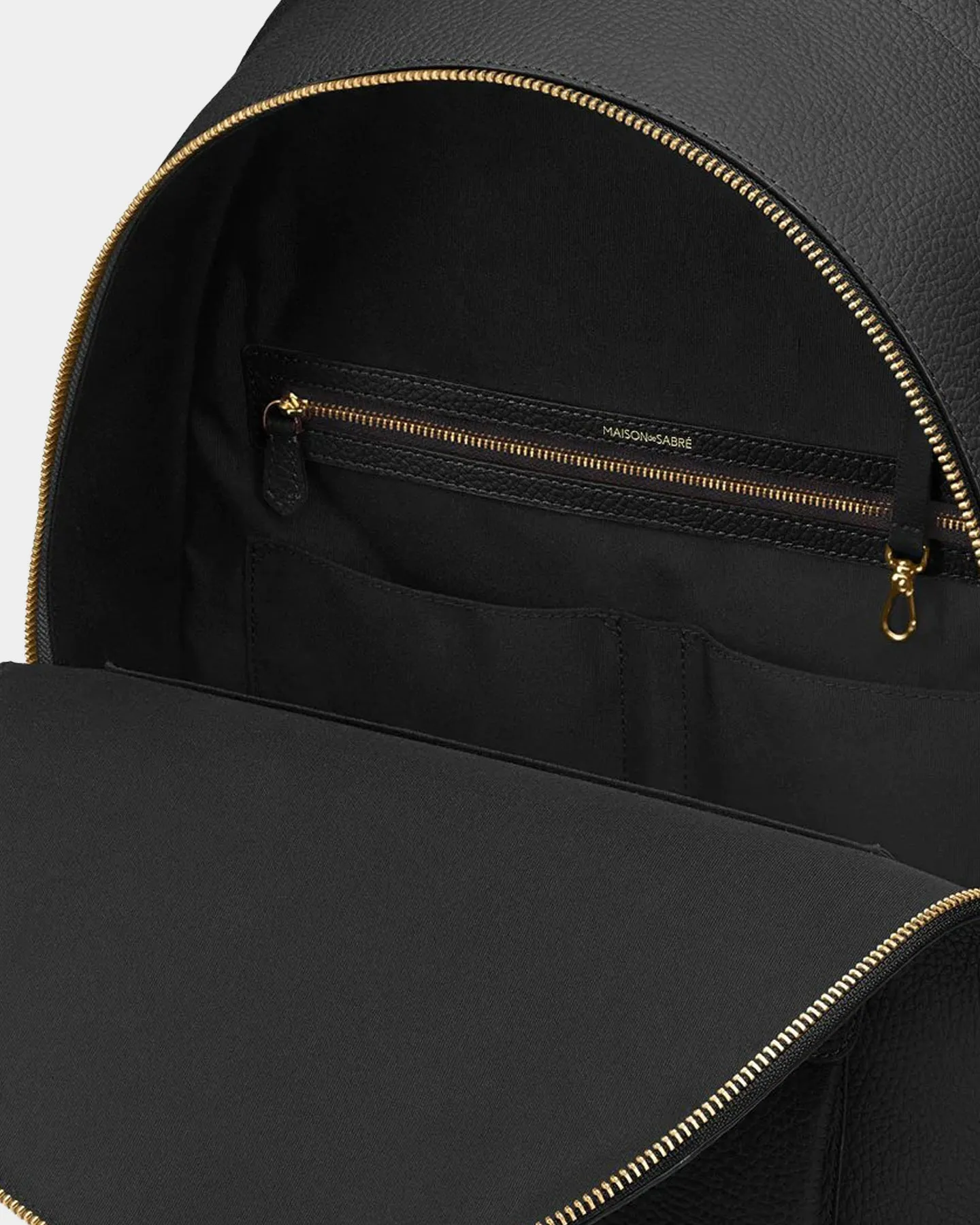 Maison De Sabre The Backpack Black Caviar