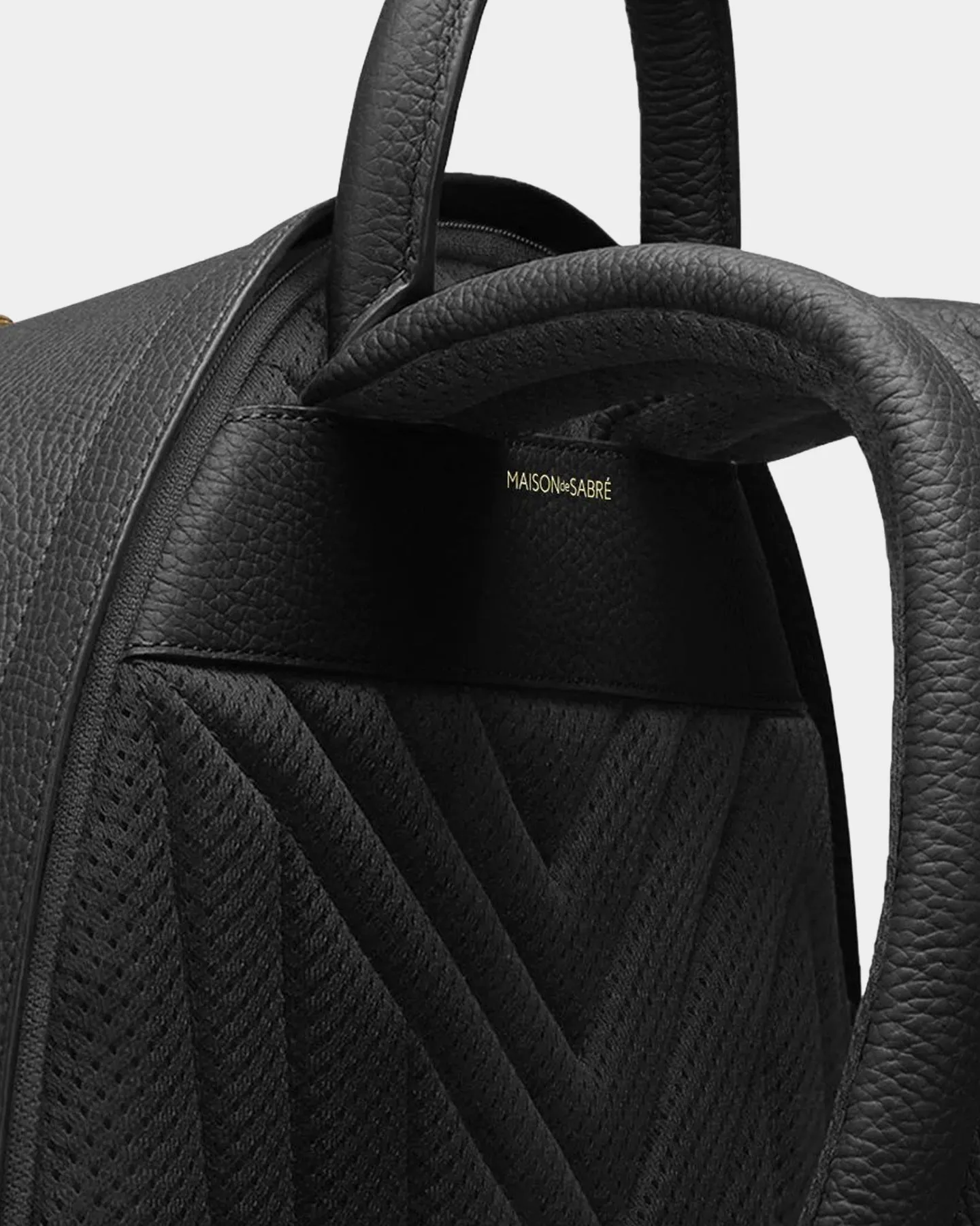 Maison De Sabre The Backpack Black Caviar
