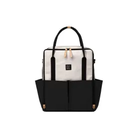 Petunia Pickle Bottom Inter-Mix Backpack Diaper Bag Birch/Black