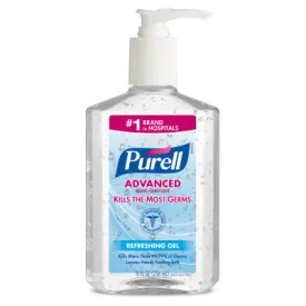 Purell Hand Sanitizer, with Moisturizers, 8 oz,