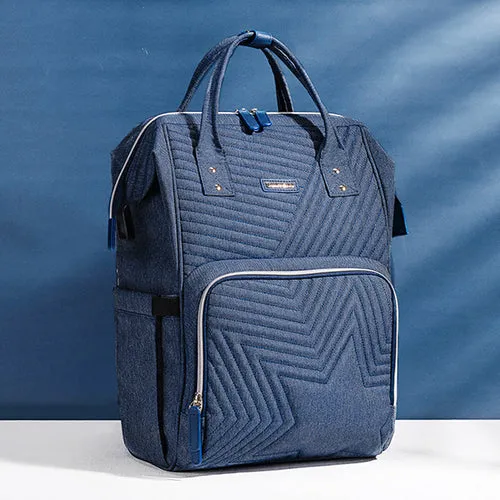 Quilted Diaper or Everyday Backpack