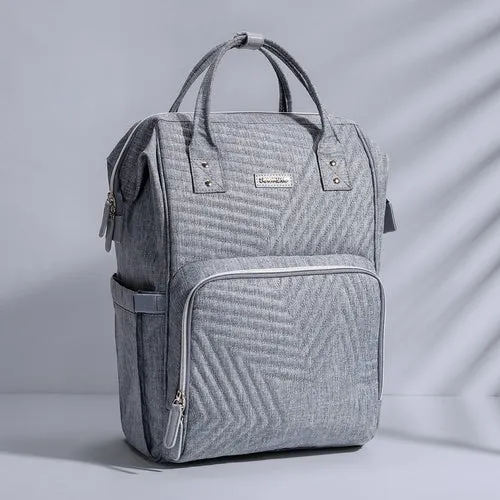 Quilted Diaper or Everyday Backpack