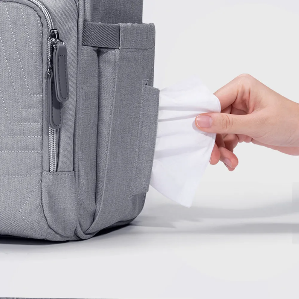 Quilted Diaper or Everyday Backpack