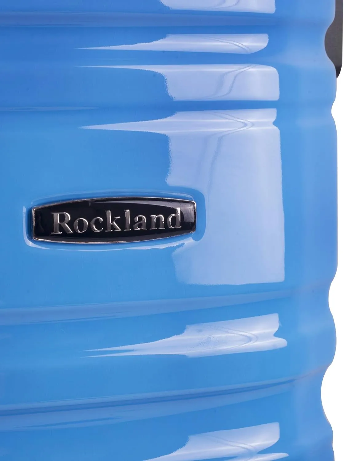 Rockland Melbourne Hardside Expandable Spinner Wheel Luggage, Two tone blue, Carry-On 20-Inch