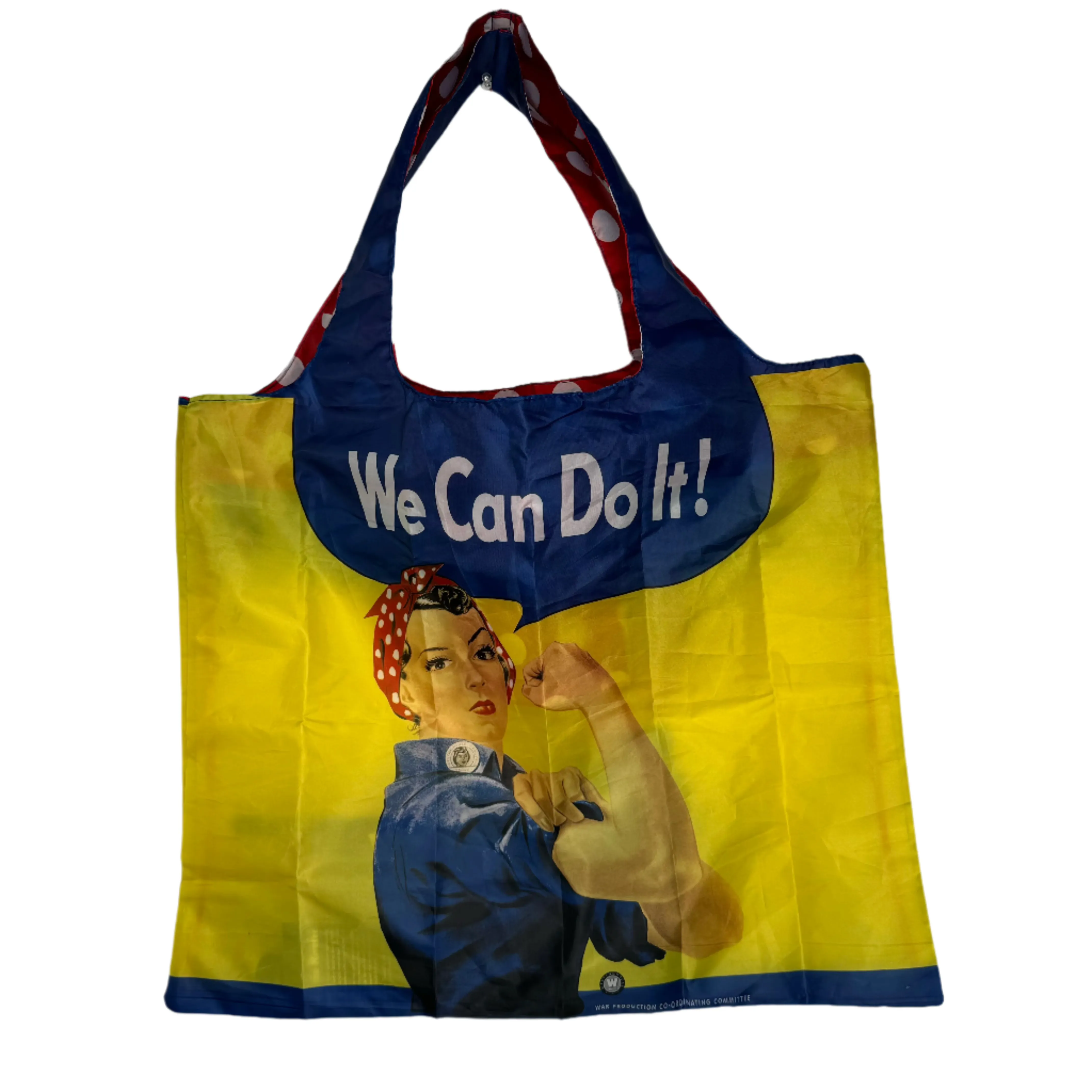Rosie the Riveter Reusable Tote Bag