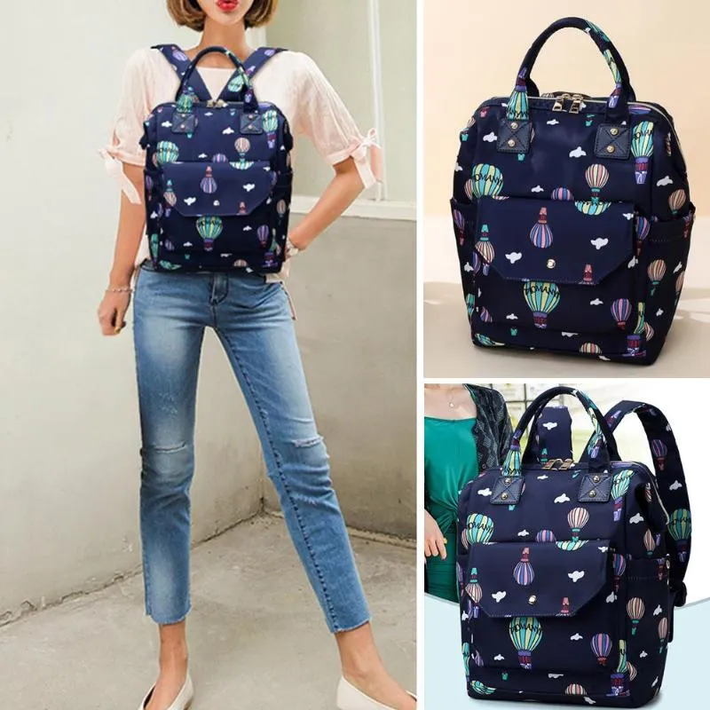 Sidiou Group Mummy Diaper Bag Waterproof Large Capacity Travel Backpack Maternity Nursing Bags