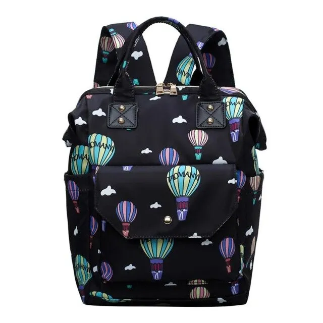 Sidiou Group Mummy Diaper Bag Waterproof Large Capacity Travel Backpack Maternity Nursing Bags