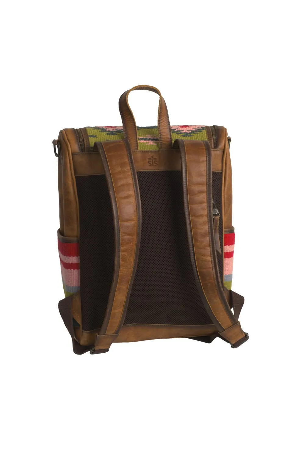 STS Ranchwear Womens Baja Dreams Laini Multi-Color Leather Backpack
