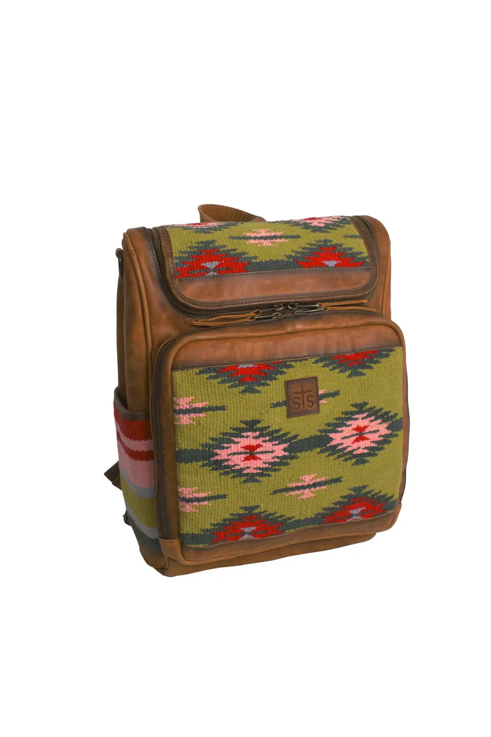 STS Ranchwear Womens Baja Dreams Laini Multi-Color Leather Backpack