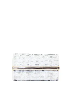 Textured Diamond Clutch