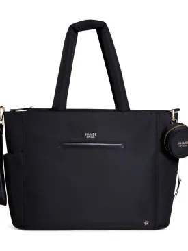 Utility-Strap Tote Black