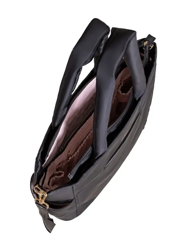 Utility-Strap Tote Black