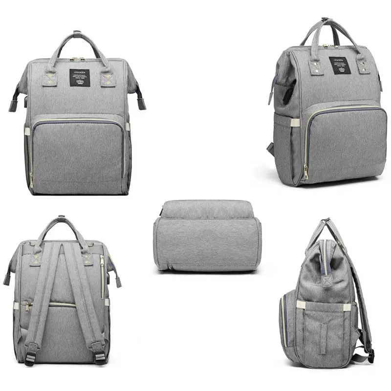 Waterproof Diaper Bag with USB Charging Port