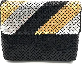 X-Small Women clutch metal mesh evening purse bag for Cocktail Party Prom Wedding Banquet